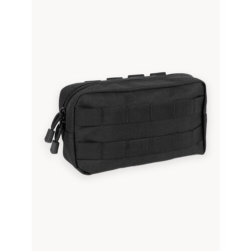 Тактическая поясная сумка Yakeda, подсумок универсальный на молнии, черный