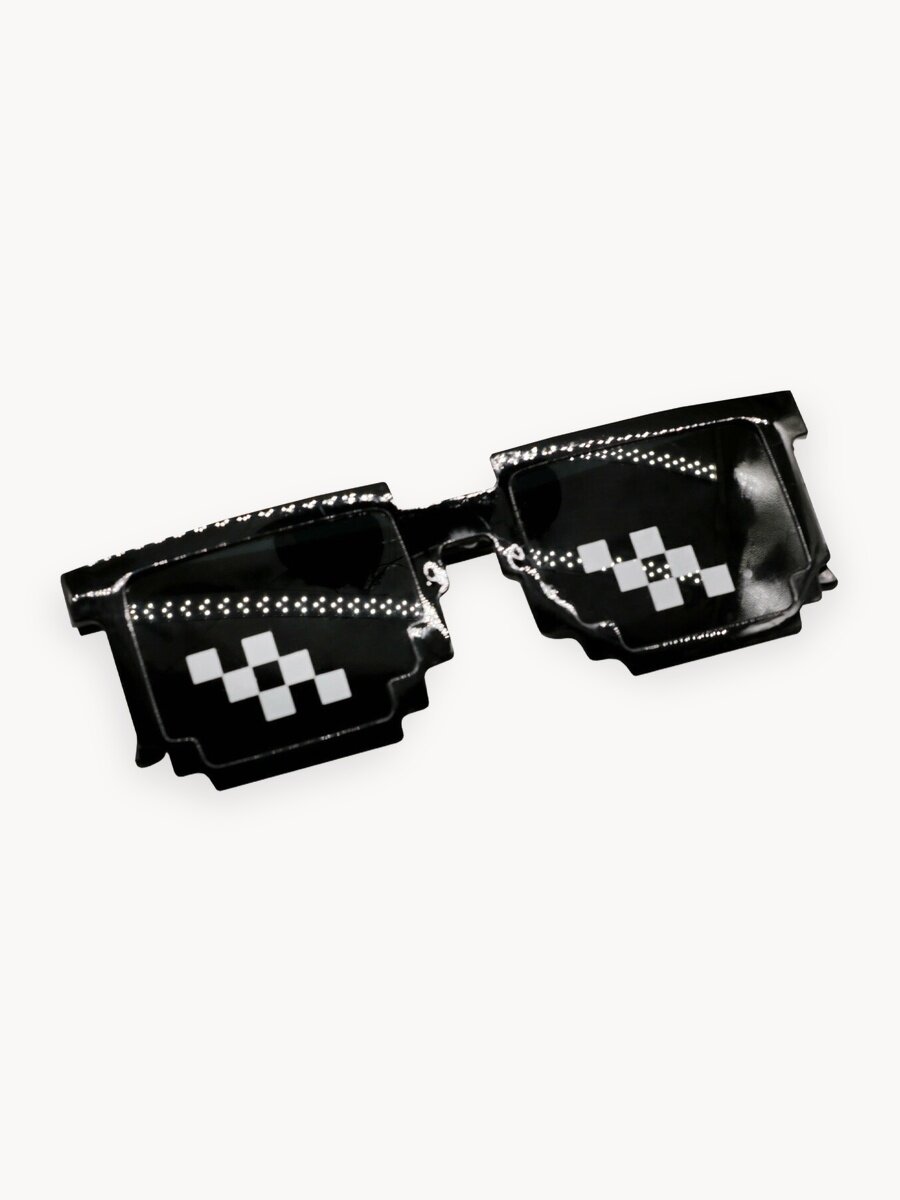 Очки Boomshakalaka, пиксельные майнкрафт, карнавальные, для вечеринки