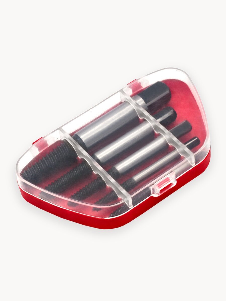 Набор экстракторов Boomshakalaka, для извлечения сорванных шурупов , саморезов , болтов, 5 предметов