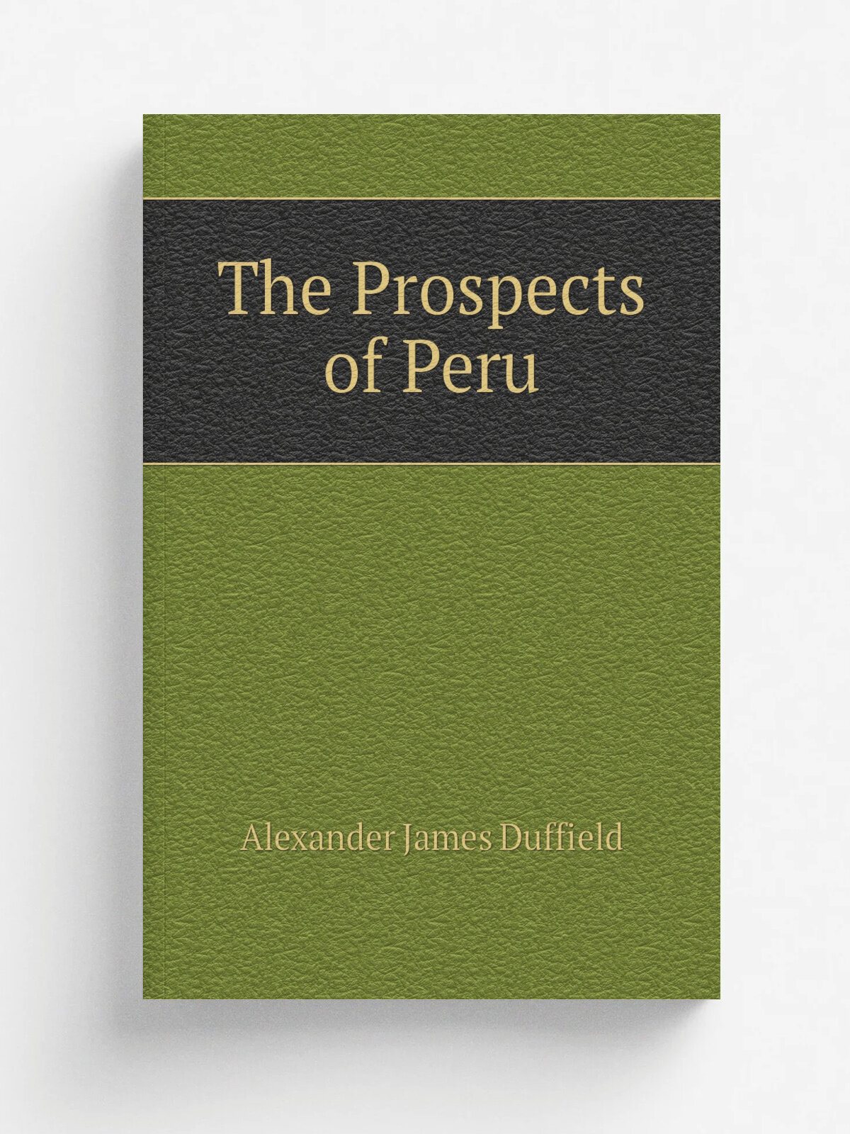 The Prospects of Peru | Alexander James Duffield | 1881 | Newman & Co | Репринт
