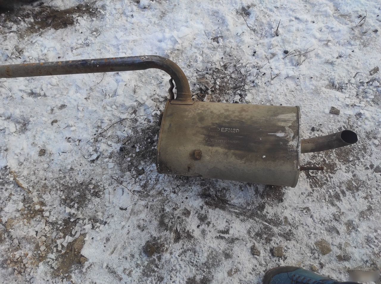 Глушитель для хендай соната 4 ef