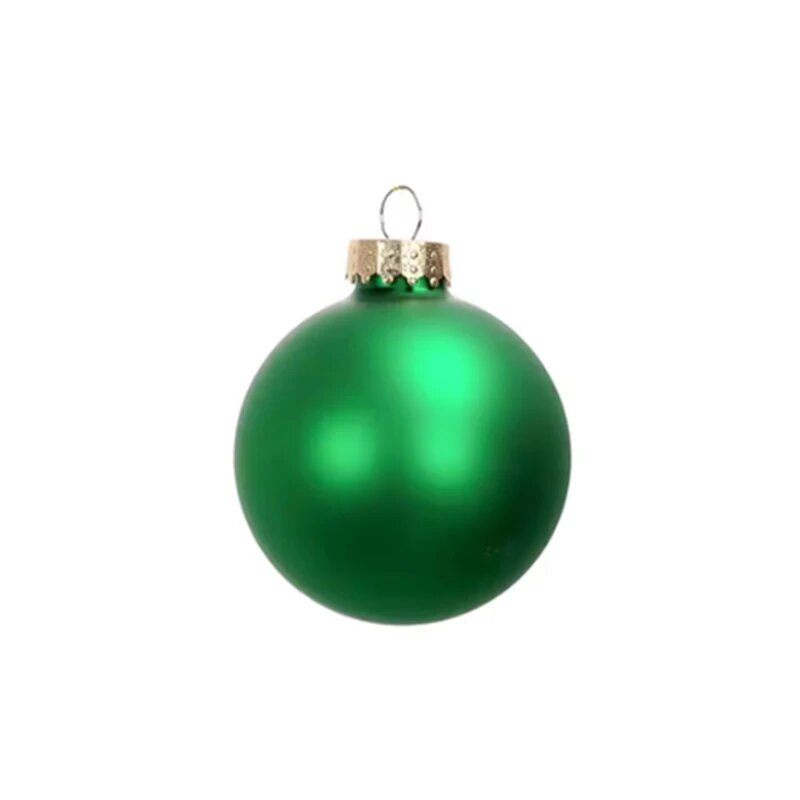 Персонализированные рождественские шары 8 см 5 Balls, Green Ball