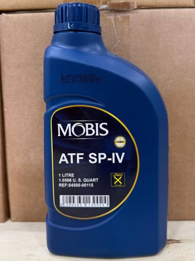 Hyundai/Kia Mobis ATF SP-IV (SP-4) Масло для АКПП 1л (04500-00115)