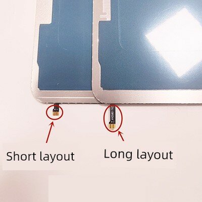 2-линейная прямая плата подсветки для iPhone X/XS, короткая версия ряда, замена совместимая с сборкой экрана LCD