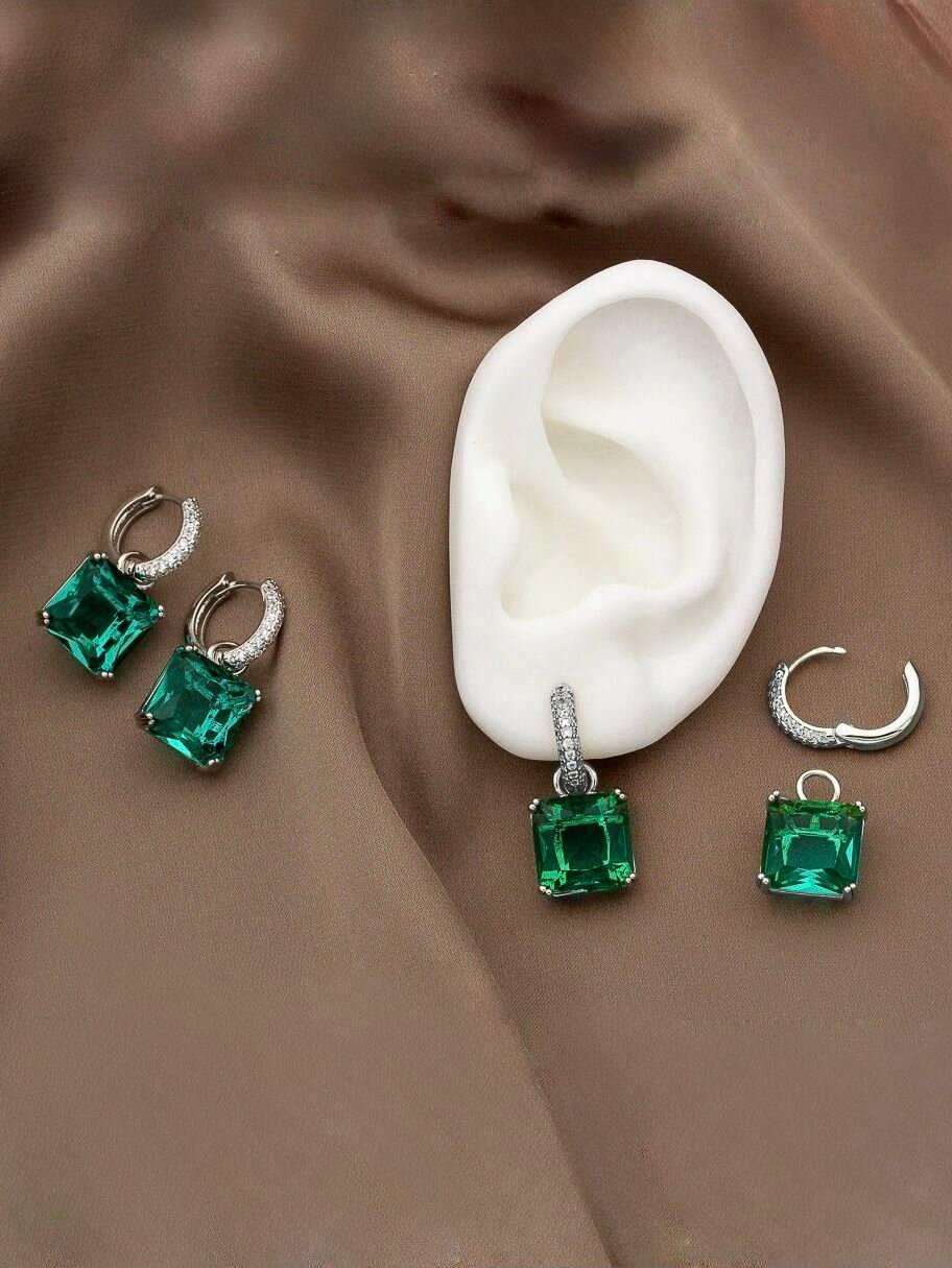 Серьги конго XIN HE — фото 1