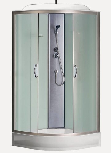Изображение товара Душевая кабина 100х100 с низким поддоном Loranto Sunway CS-6611 F, 100*100*215