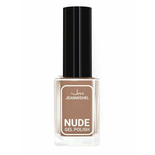 Лак для ногтей Jeanmishel Nude collection с эффектом геля, тон 379 бисквитный, 12мл
