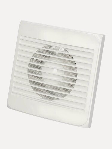 Изображение товара Вентилятор вытяжной настенный Event 100 мм, 13 Вт, 130 м3/ч, с обратным клапаном, белый, для ванной и кухни, 100Сок
