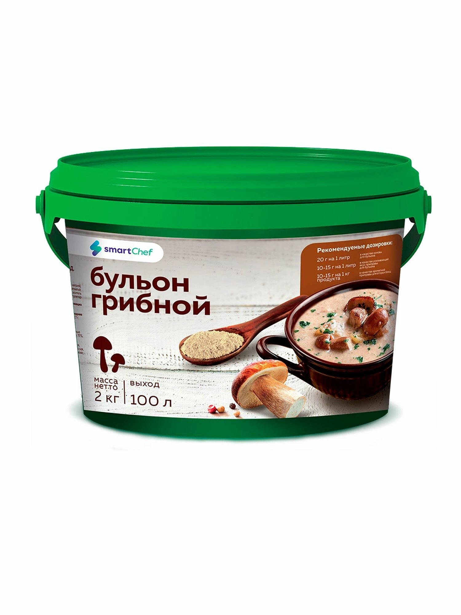 Бульон Smart Chef Грибной 2кг