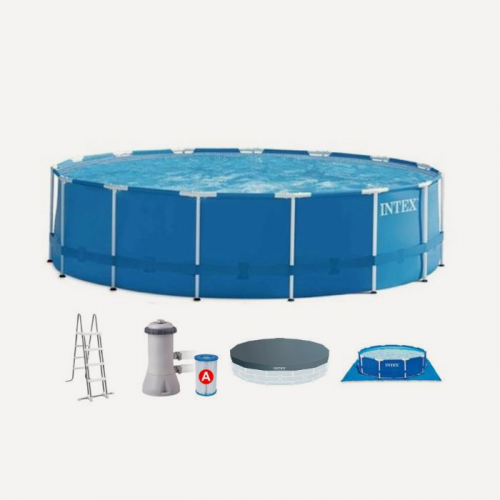 Изображение товара Бассейн каркасный Intex METAL FRAME 457х122см