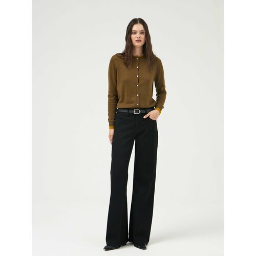фото Джинсы широкие mossmore, размер 30, black