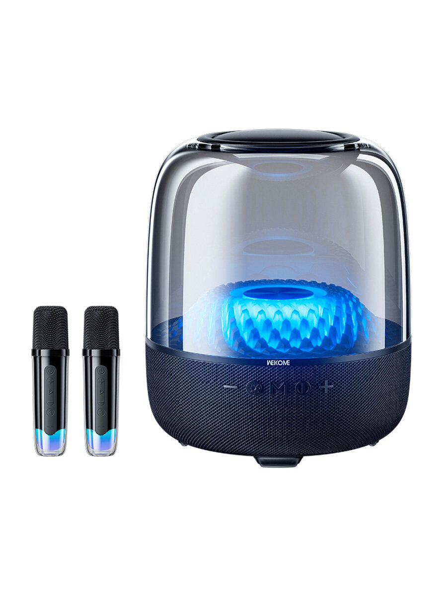 Портативная колонка с 2 микрофонами Wekome Spiritful Island Desktop Wireless Speaker (D16) Black