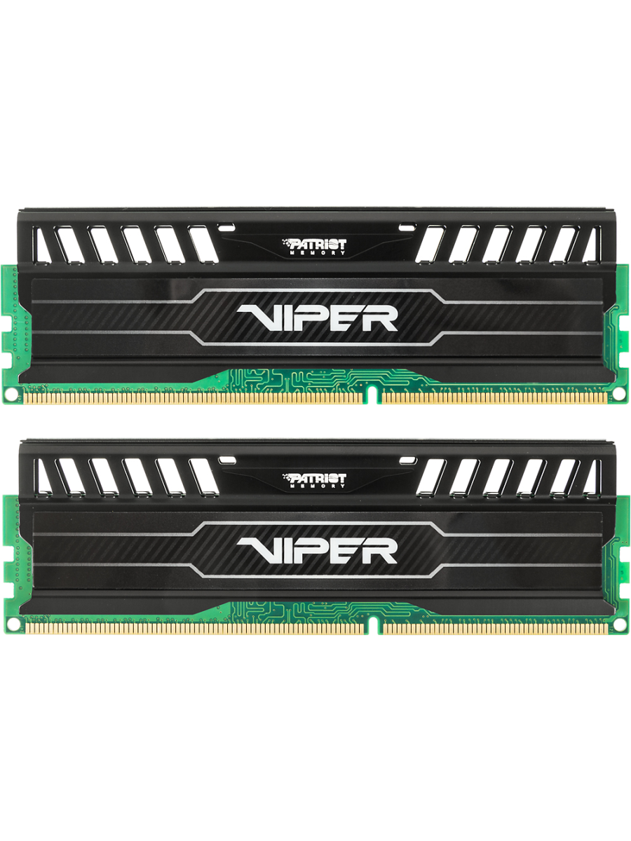 Память DDR3 2x4GB 1600MHz Patriot PV38G160C9K Viper 3 RTL PC3-12800 CL9 DIMM 240-pin 1.5В с радиатором RTL