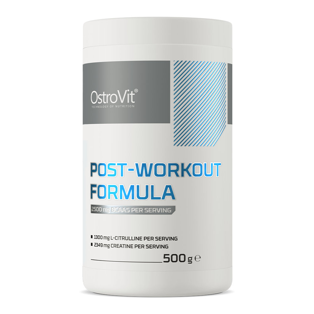 Посттренировочный комплекс Ostrovit Post-Workout, с клубникой, порошок, 500г