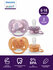 Пустышка силиконовая Philips Avent ultra soft SCF091/18 с футляром, 2 шт, 6-18 м...
