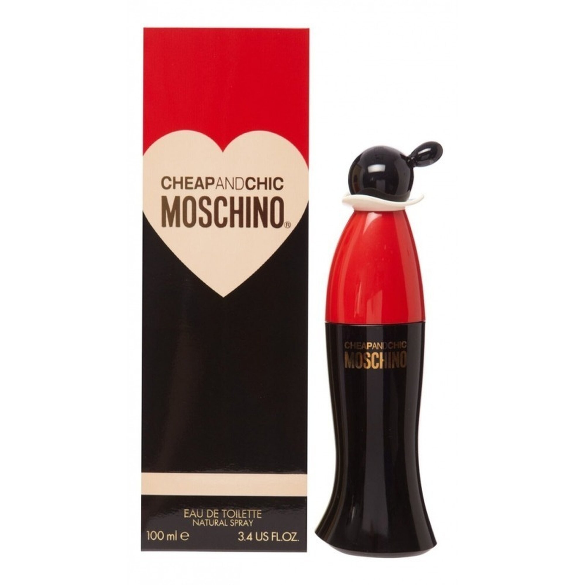 Туалетная вода MOSCHINO Cheap and Chic, для женщин, объем 100 мл
