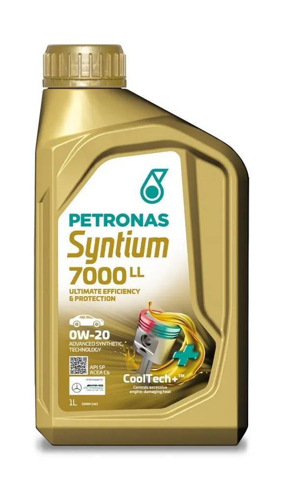PETRONAS SYNTIUM 7000 LL 0W-20 Масло моторное, Синтетическое, 1 л
