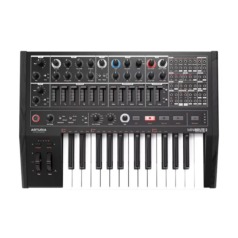 Arturia Minibrute 2 Noir Analog Synthesizer