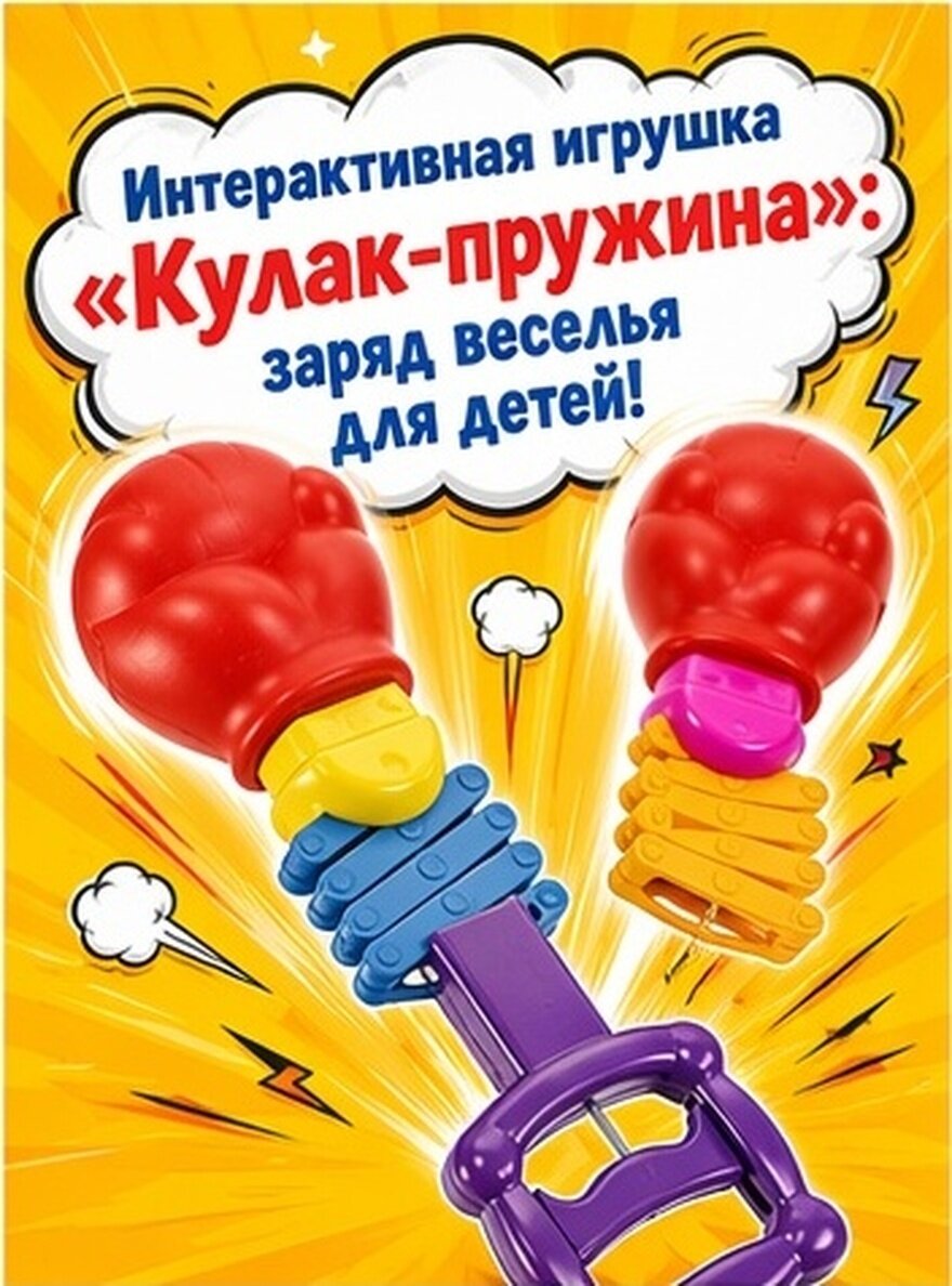2 Шт Телескопическая Пружинная Кулак Игрушка Для Детей Приколы Игрушки Праздничные Приколы 22.00X6.50X5.00Cm