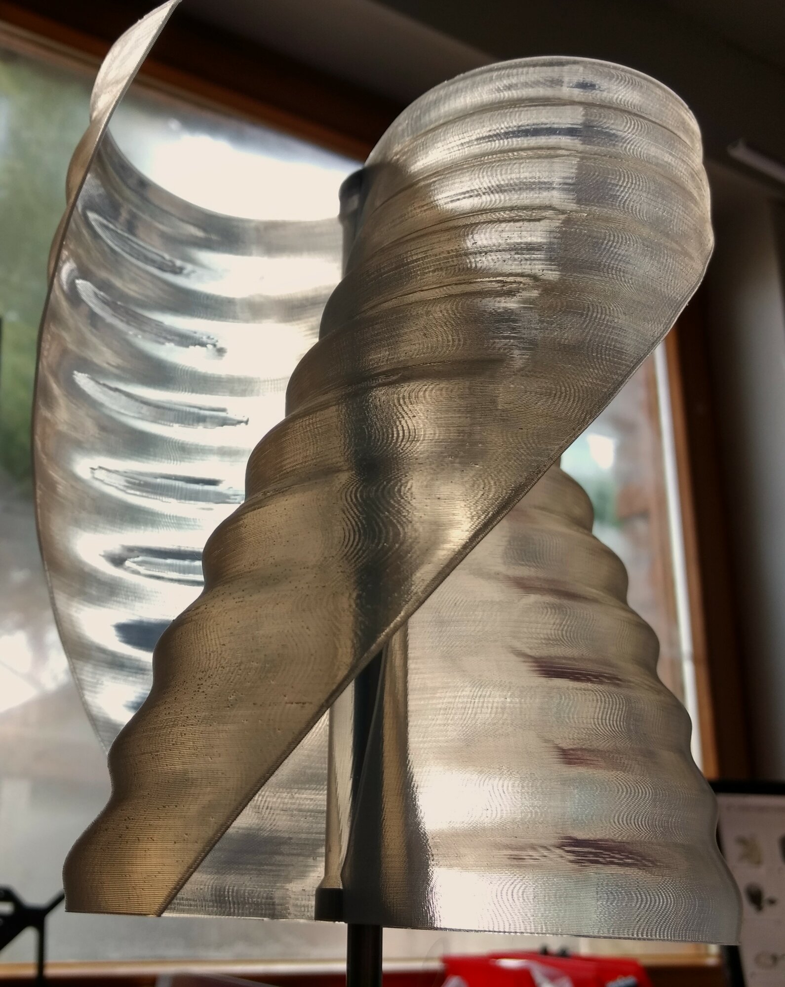Ваза декоративная дизайнерская, 3D-печать, 3DOPRU арт. VASE-TV-2799131