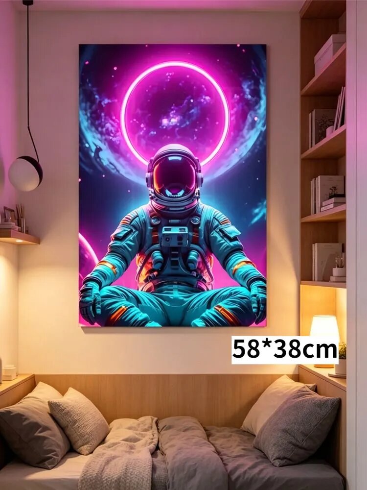 Настенная неоновая картина USB диммер, декор для дома
