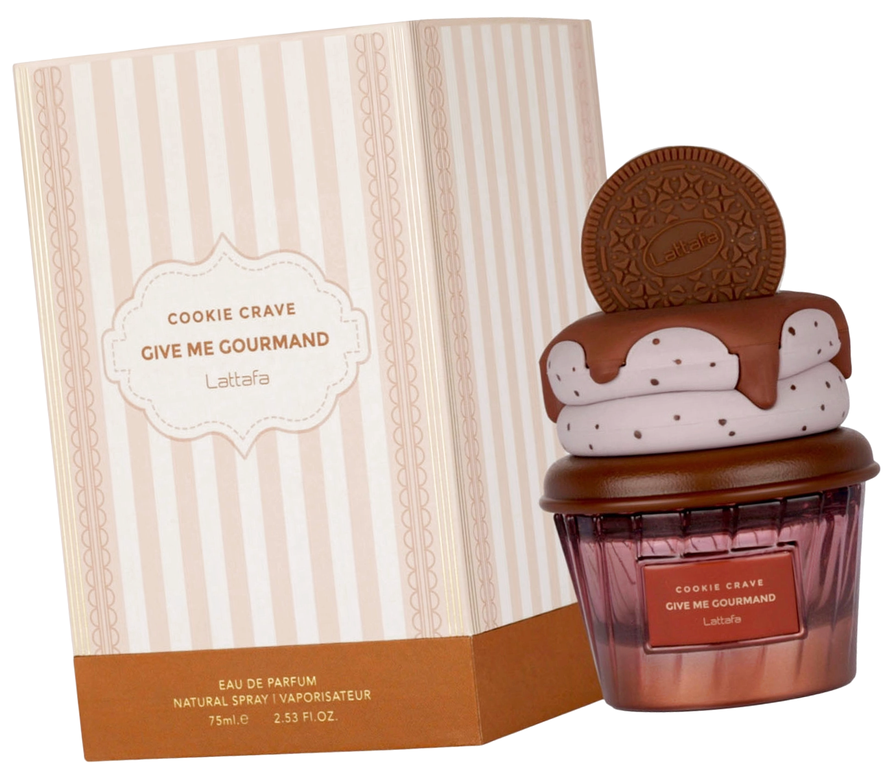 Женский парфюм Lattafa Perfumes Cookie Crave 75 мл / Латтафа Куки Крейв