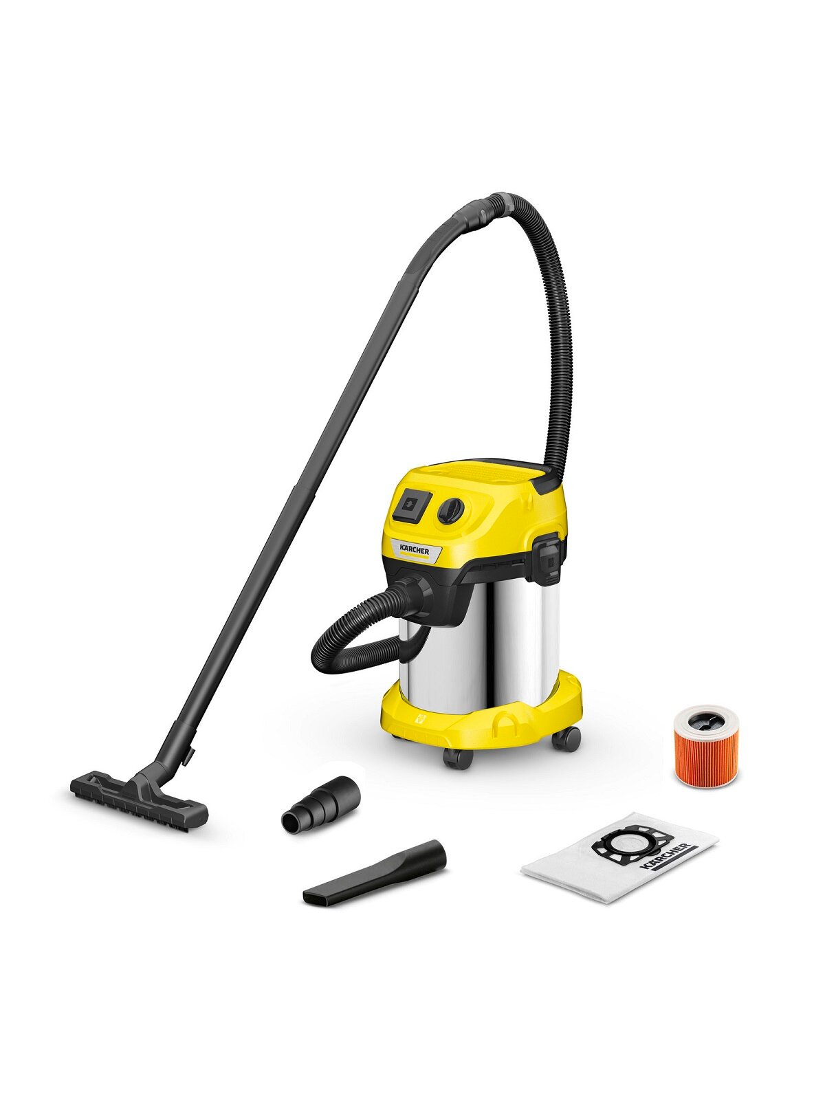 Пылесос Karcher WD 3 P S V-17/4/20 (1.628-190) для уборки сухого и влажного мусора