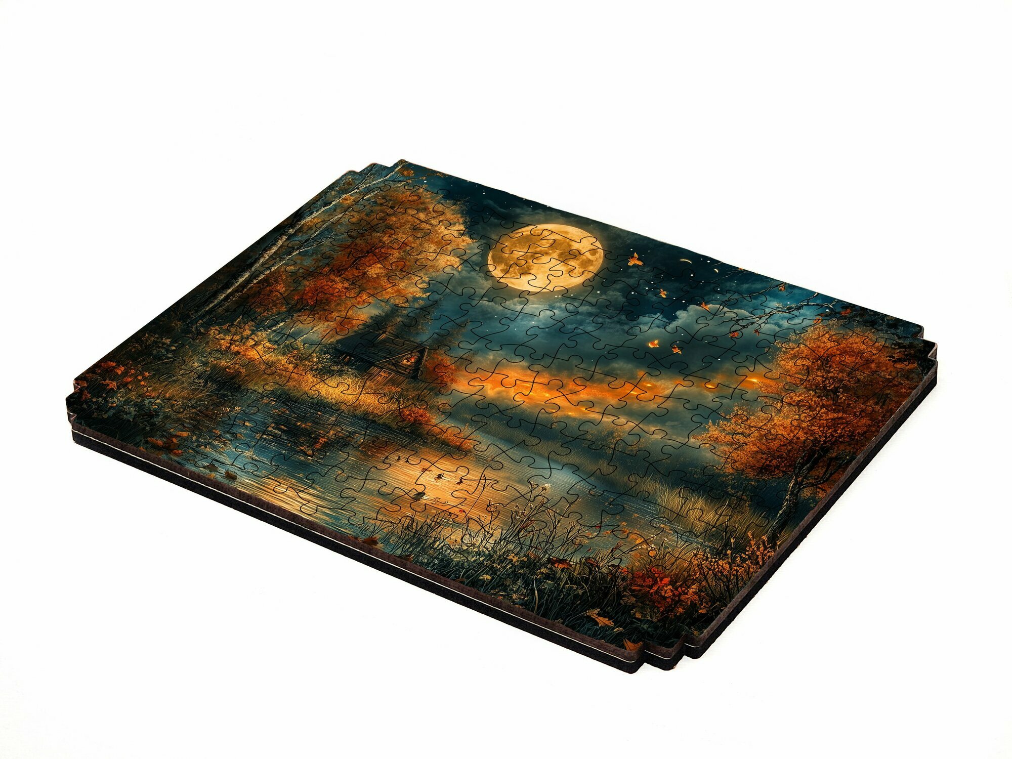 Пазл Алма мини 150 деталей. Осеннее озеро — фото 1