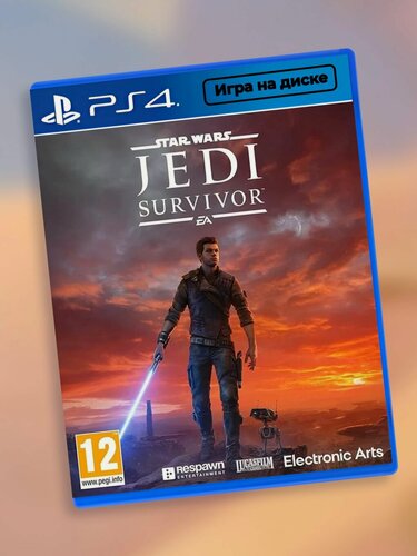 Изображение товара Видеоигра Star Wars Jedi Survivor PS4 диск на английском языке