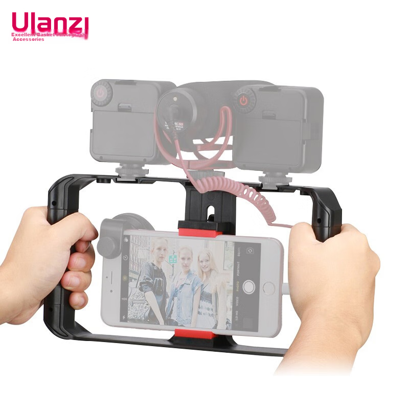 Ulanzi U-Rig Pro двуручная кабина для смартфона Apple и Huawei - универсальная штатив для съемки в горизонтальном и