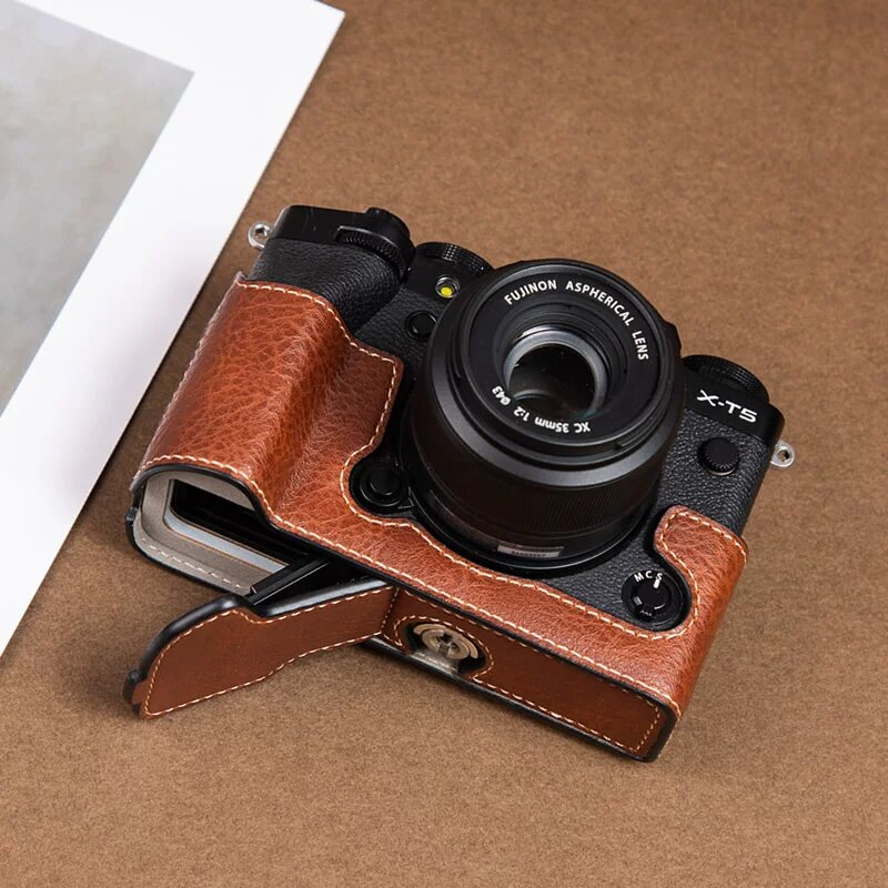 Подставка для камеры Fuji XT5, художественно-коричневая текстура персика, аксессуар