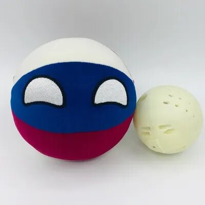 Говорящий плюшевый мяч СССР с песнями