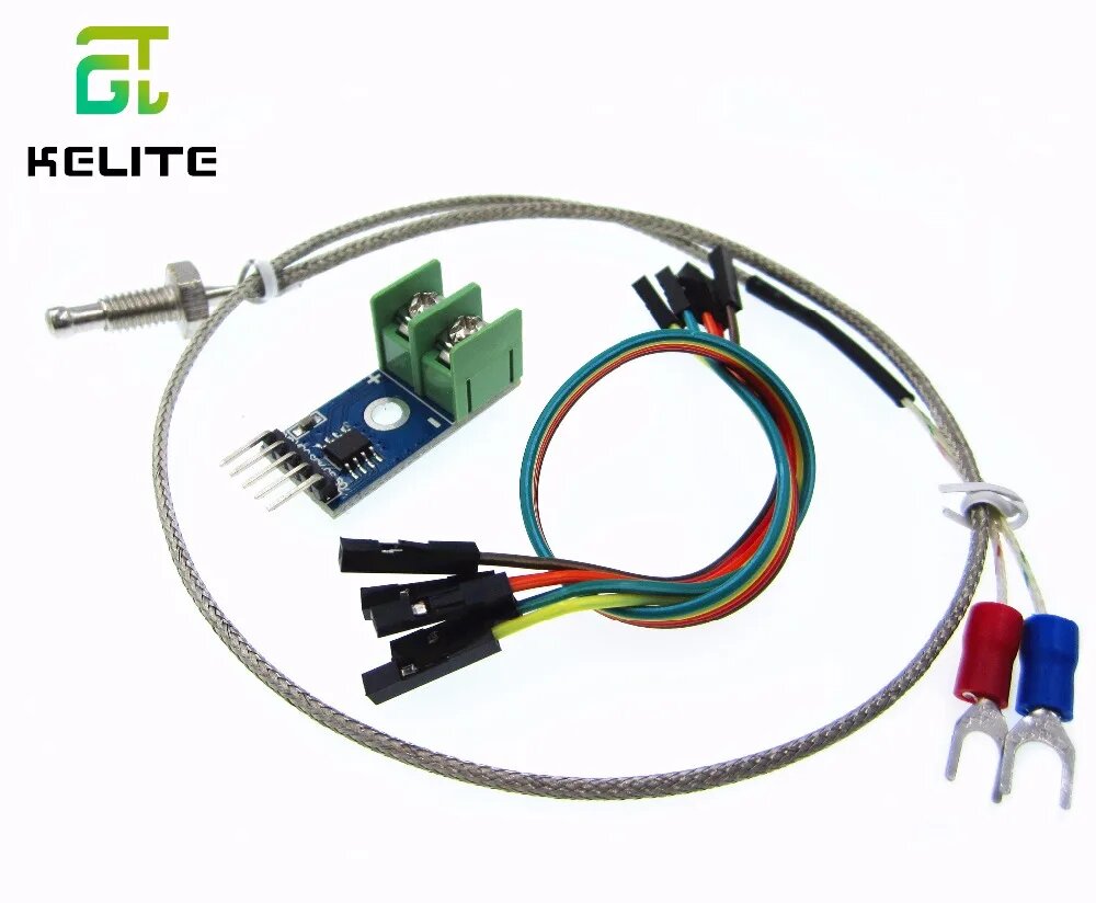 Модуль MAX6675 для термопары типа K, цвет: Module with line