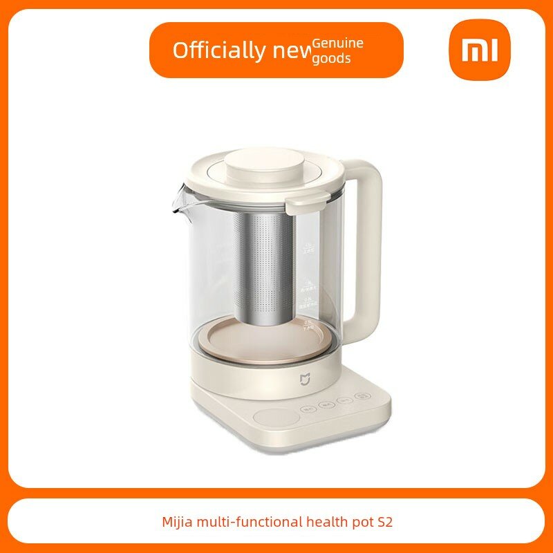 Чайник Xiaomi Mijia Health Pot S2, 1.5L электрический с фильтром 316L, чайник для чая с пароваркой для дома и офиса