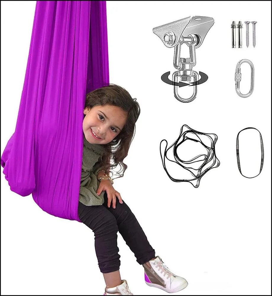 Дети Полотно для воздушной гимнастики 280cm x150cm