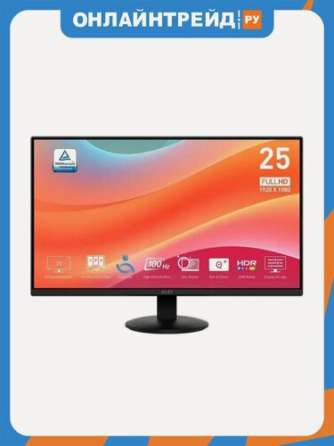 Изображение товара Монитор Msi Pro MP252L 24.5" Black (9S6-3PD7CT-014)