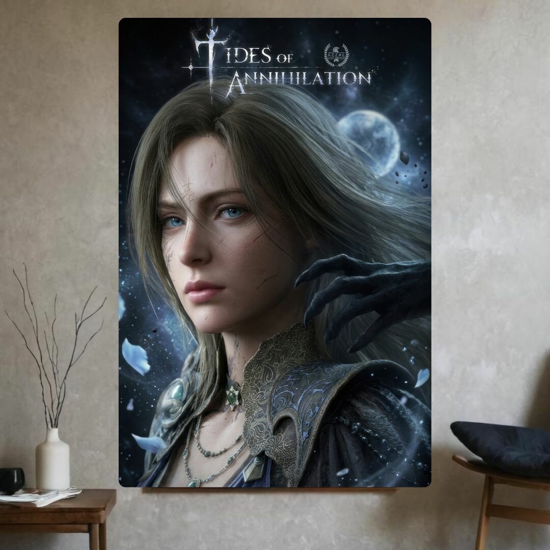Картина на металле Tides Of Annihilation 20*30 см