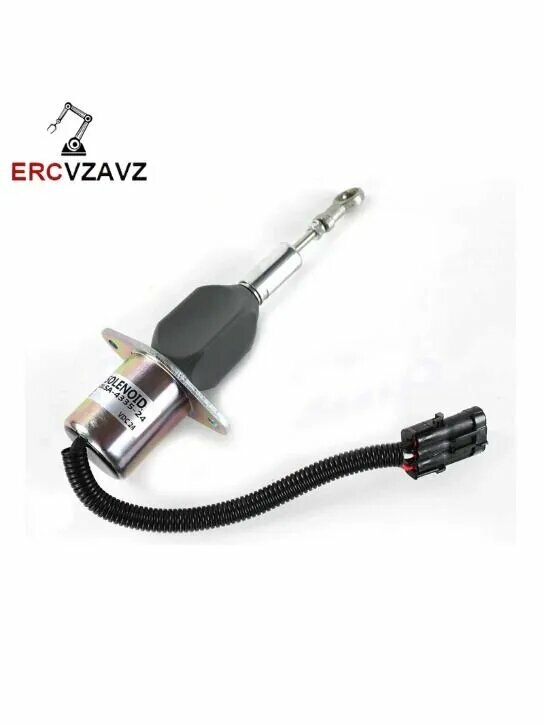Соленоид отключения топлива 24V 3930234 для Cummins 6CT 8.3, Komatsu PC300-7, PC360-7, аналог SA-4335-24