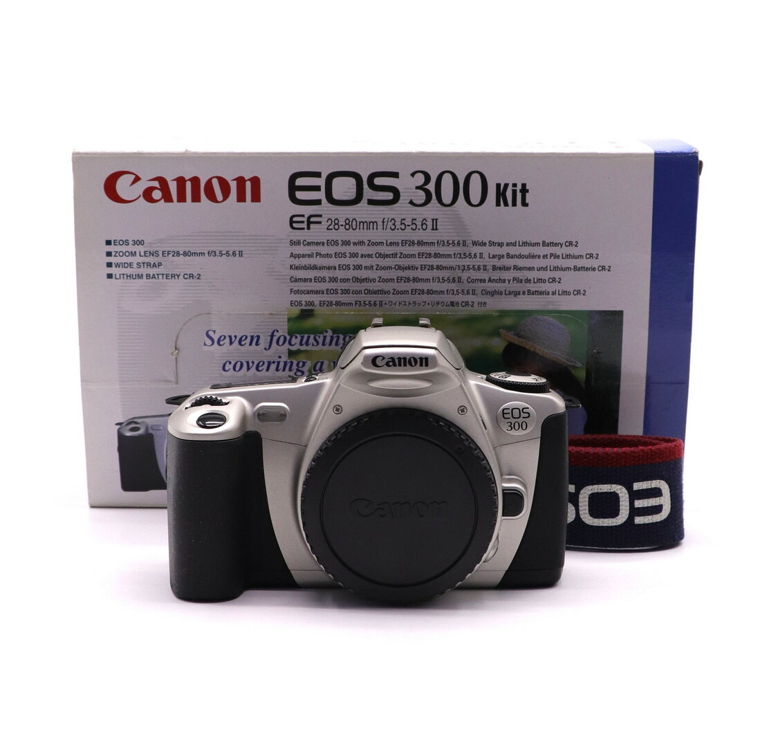 Зеркальный фотоаппарат Canon EOS 300 body в упаковке