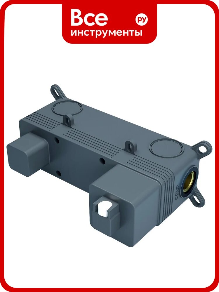 Блок скрытого монтажа для подключения смесителя встраиваемого Wellsee Useful Extras 181901000