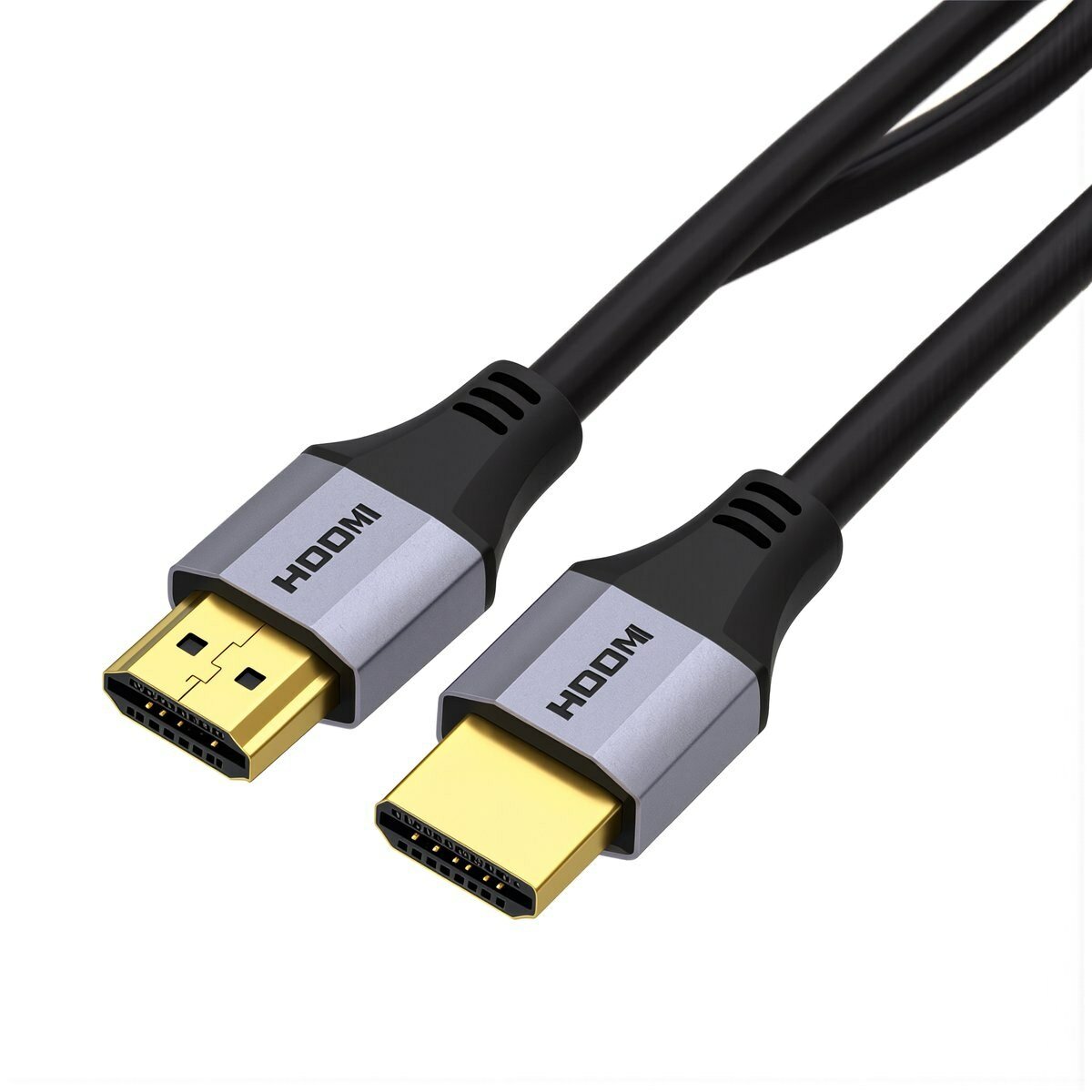Кабель HDMI 8K алюминиевый корпус 0.5 метра жила из меди 99.95% экранировка жесть частота 8K 60Гц 4K 120Гц, 0.2 метра