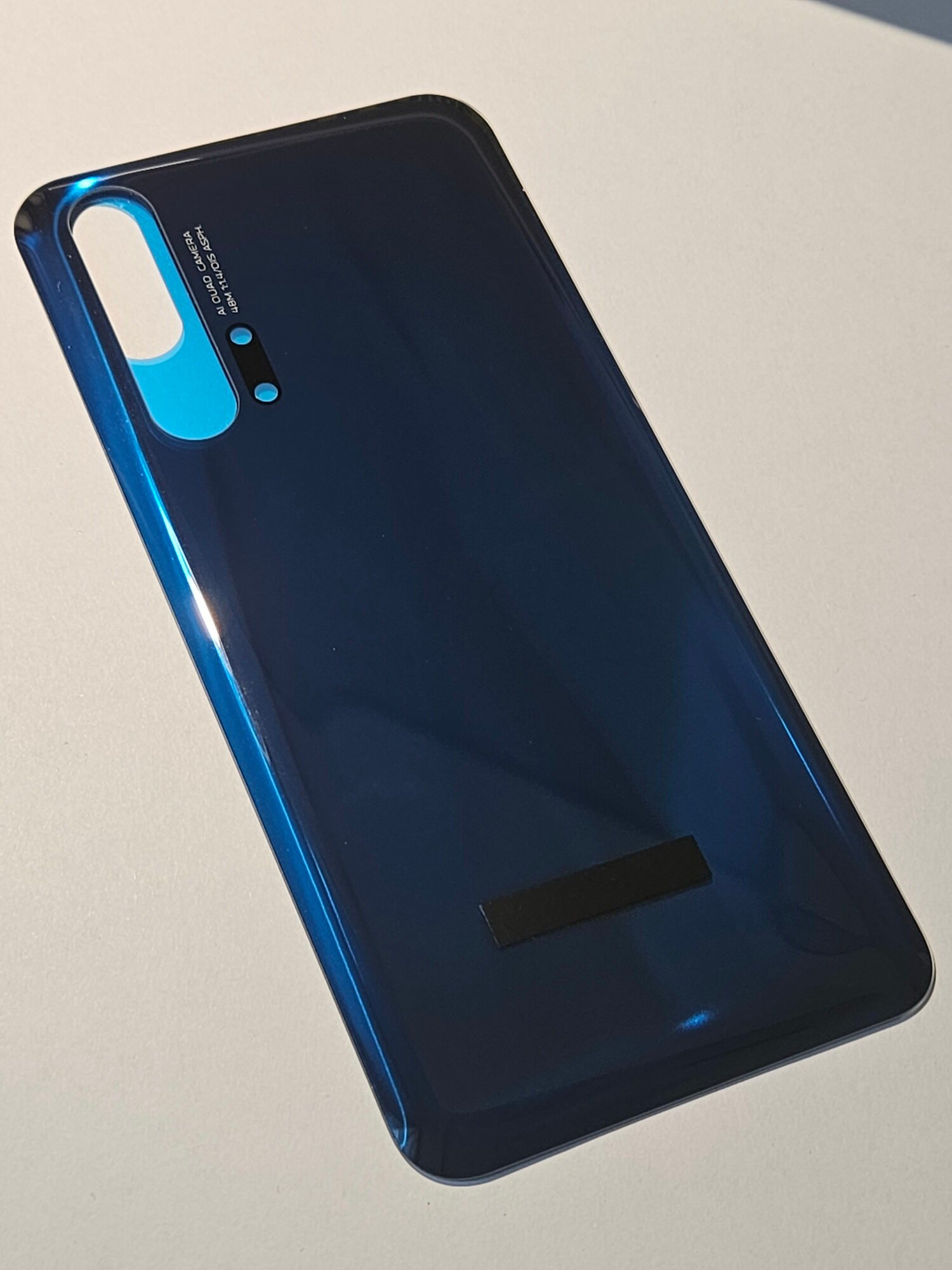 Крышка аккумулятора для Huawei Honor 20 Pro (YAL-L41) в сборе с липким слоем (цвет - green)