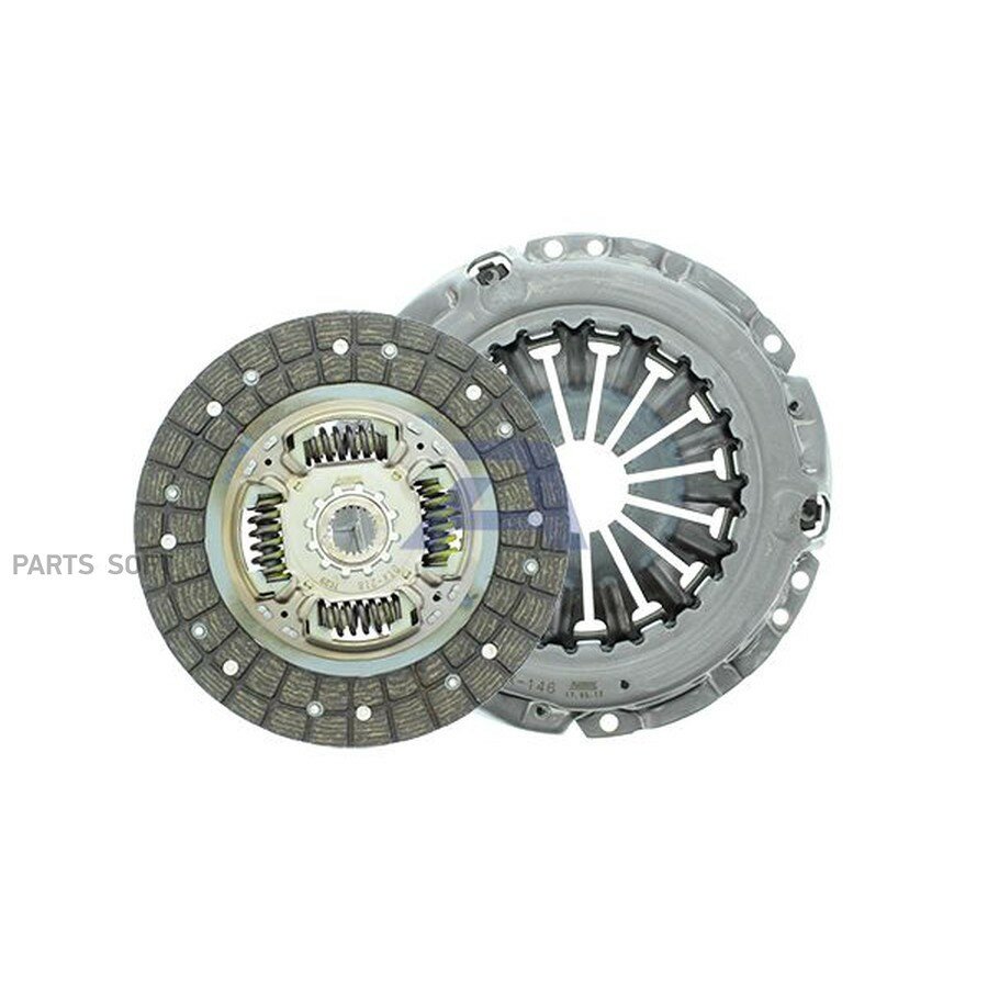 Комплект сцепления (KIT 2 P) от официального дистрибьютора, AISIN, артикул KT318RC