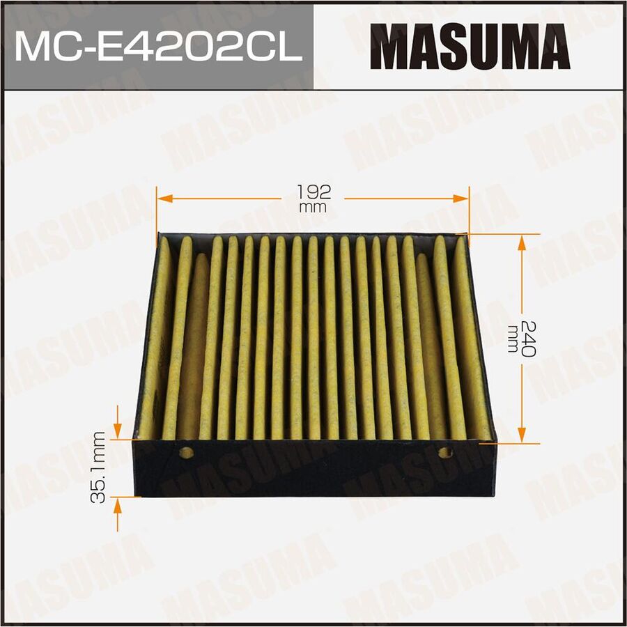 Фильтр Салонный Угольный (Masuma MC-E4202CL)