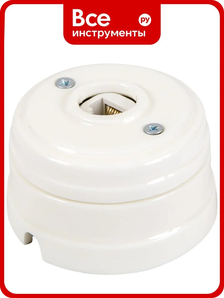 Розетка мезонинъ компьютерная RJ45, цвет - белый GE70341-01