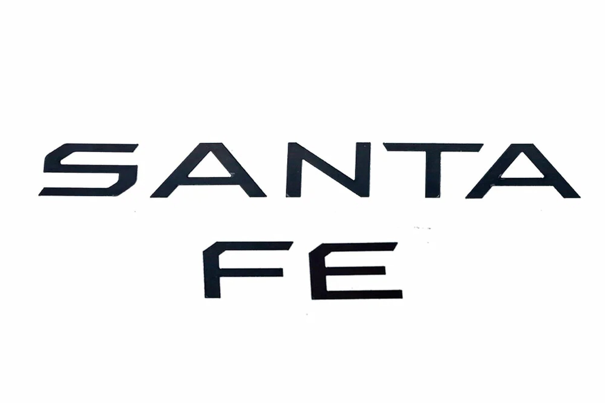 Декоративные наклейки на буквы на дверь багажника для HYUNDAI SANTA FE 2023- (V)