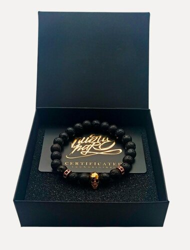 Изображение товара Эластичный браслет, вулканическая лава