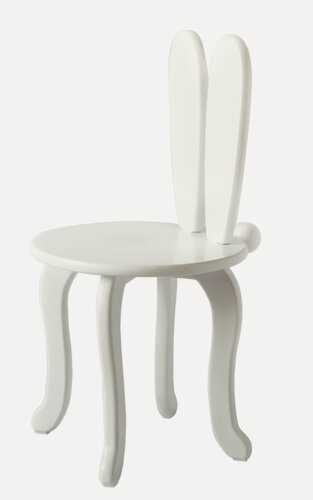 Изображение товара Стул детский "Зайка" 30 см белый