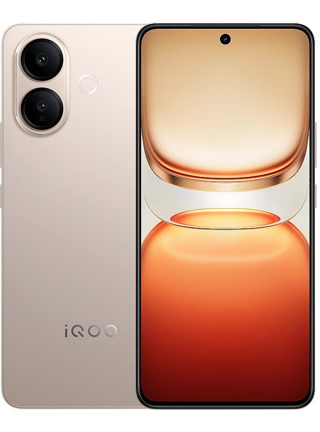 Смартфон iQOO Z10R 5G 8/256GB Titan Gold, (AMOLED, Dimensity 7360-Turbo, 6500 мАч) Ростест EAC