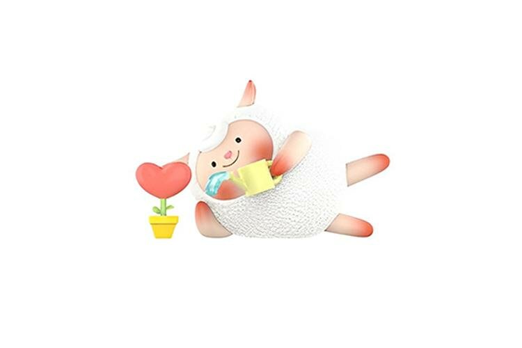Игрушка унисекс POP MART Flying DongDong Sheep, CONFIRMATION - WATERING PLANTING (UNPACKING AND UNBAGGING)